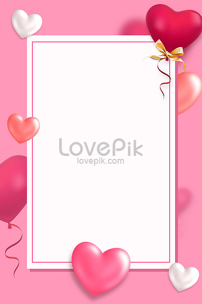 Love Border Background Download Free | Banner Background Image on Lovepik |  401315314