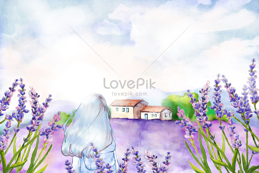 Bức tranh vẽ hoa oải hương sẽ giúp bạn tìm thấy sự yên tĩnh và thanh thản trong cuộc sống. Nhìn vào màu tím thanh thoát của những bông hoa oải hương, bạn sẽ cảm thấy thoải mái và yên bình. Hãy tận hưởng khoảnh khắc đó với bức tranh vẽ hoa oải hương đẹp này. (The painting of lavender flowers will help you find peace and relaxation in life. Looking at the graceful purple color of lavender flowers, you will feel comfortable and peaceful. Let\'s enjoy that moment with this beautiful painting of lavender flowers.)