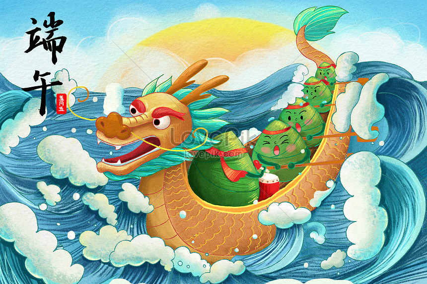 Dragon boat festival dragon boat illustration illustration image ...