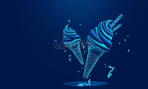 Creative ice cream creative image_picture free download  