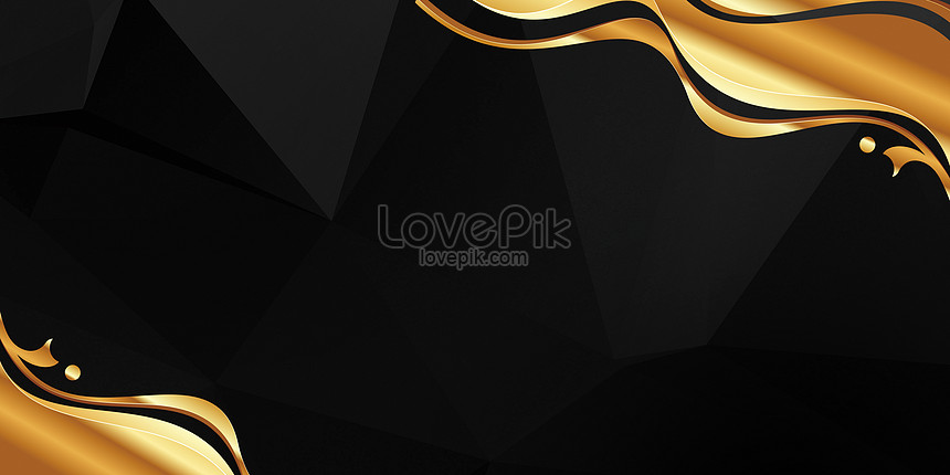 Mẫu Background gold hitam Chất Lượng Cao, Màu Đen Thần Thoại