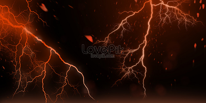 Lightning Flame Background Download Free | Banner Background Image on  Lovepik | 401524155