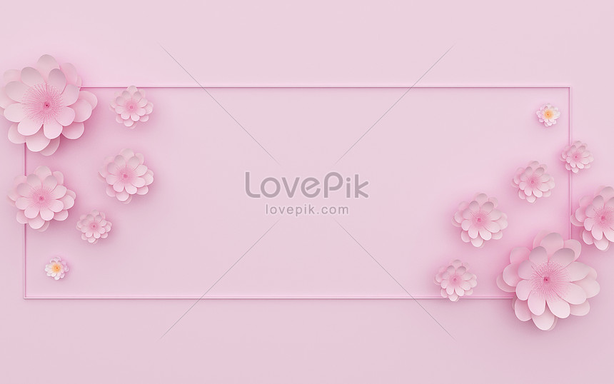 พื้นหลังดอกไม้สีชมพู ดาวน์โหลดรูปภาพ (รหัส) 401535390_ขนาด 131.3  Mb_รูปแบบรูปภาพ Max _Th.Lovepik.Com