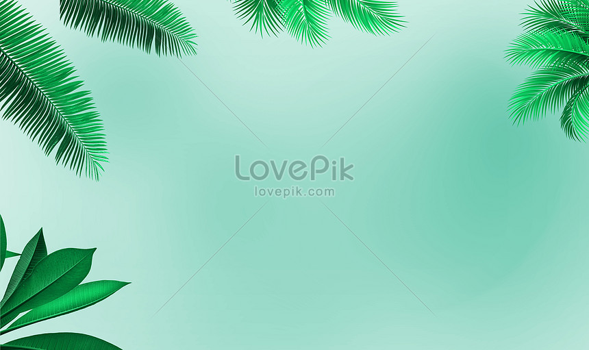 Green Leaf Background Backgrounds Image Picture Free Download Lovepik Com