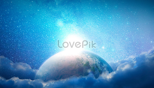 Earth Dawn Download Free | Banner Background Image on Lovepik | 401597326