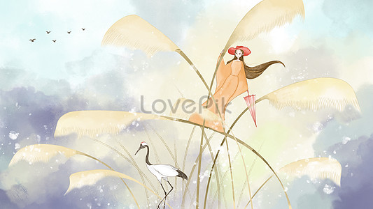 Cartoon White Crane Images, HD Pictures For Free Vectors Download ...
