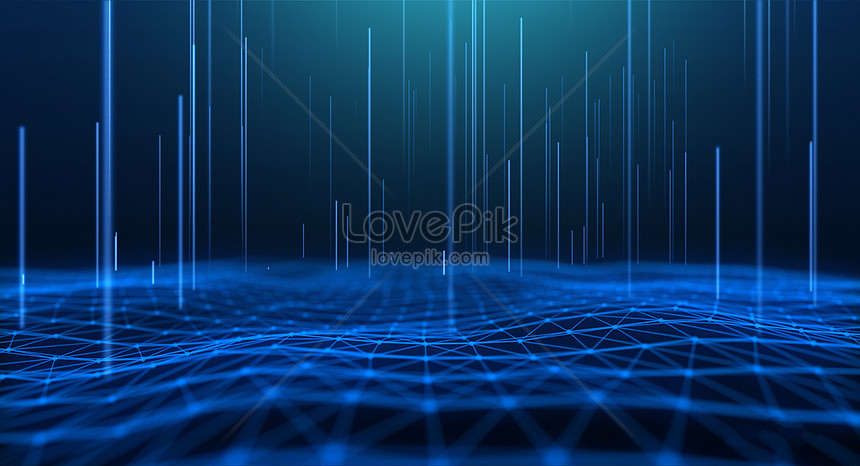 Blue Tech Lines Background Download Free | Banner Background Image on  Lovepik | 401612308
