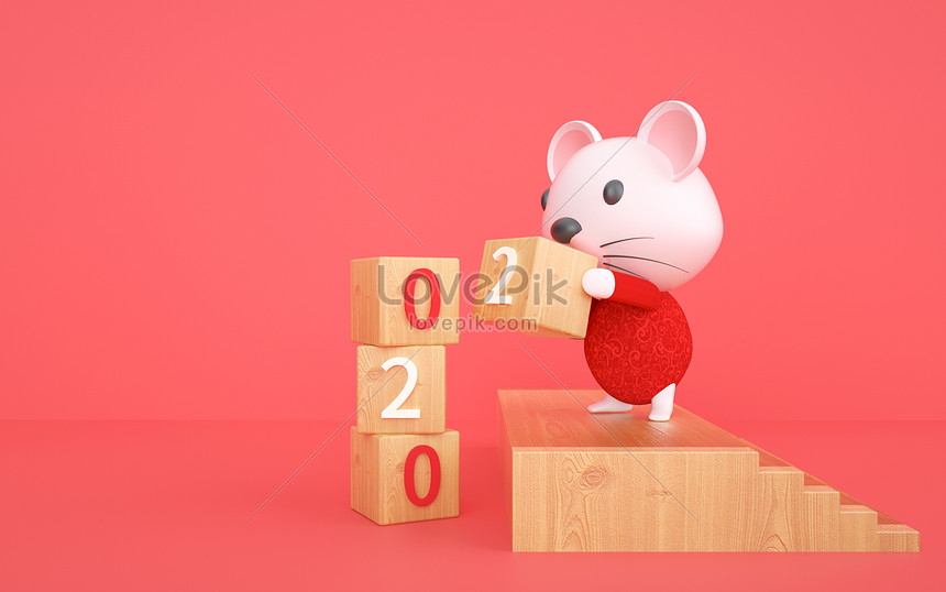 Hình Nền Năm 2020 Của Hình ảnh Con Chuột Tải Về Miễn Phí, Hình ảnh 2020,  năm của chuột, năm mới Sáng Tạo Từ Lovepik