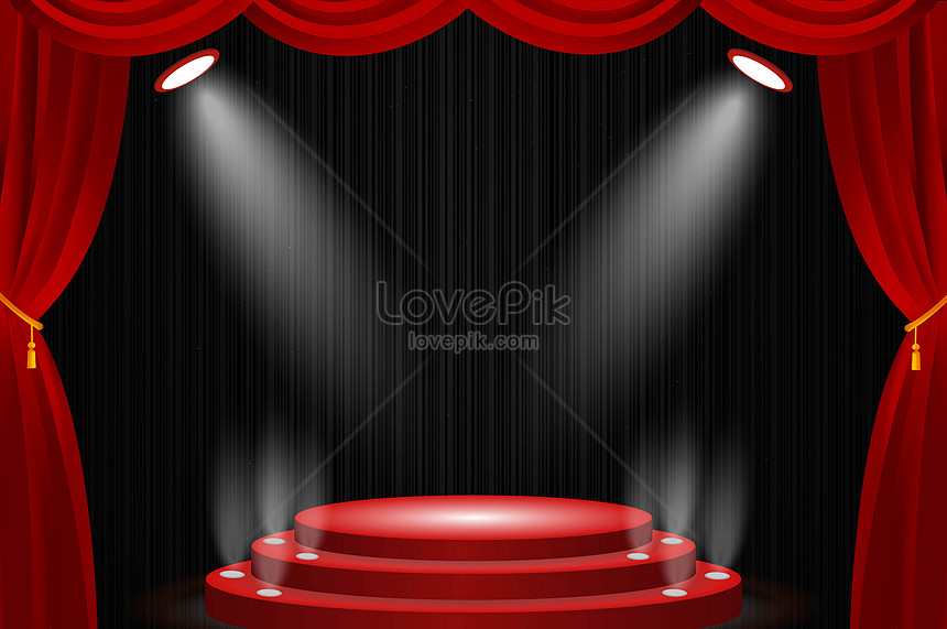 Hình Nền Nền Sân Khấu, HD và Nền Cờ đẹp màu đỏ, rèm, sân khấu để ...