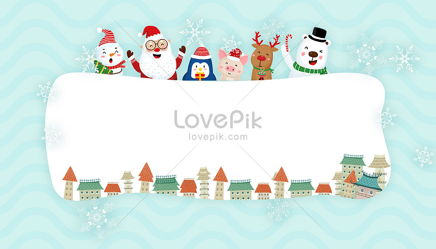 Dibujos Animados De Fondo De Navidad | HD Creativo antecedentes imagen  descargar - Lovepik