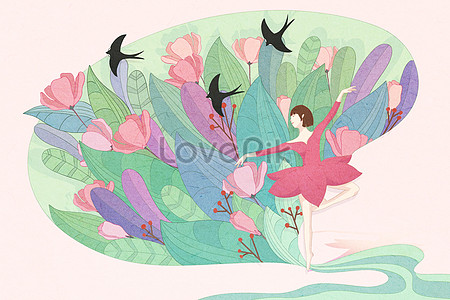 癒しのイラストの画像 癒しのイラストの絵 背景イメージ Jp Lovepik Com検索画像
