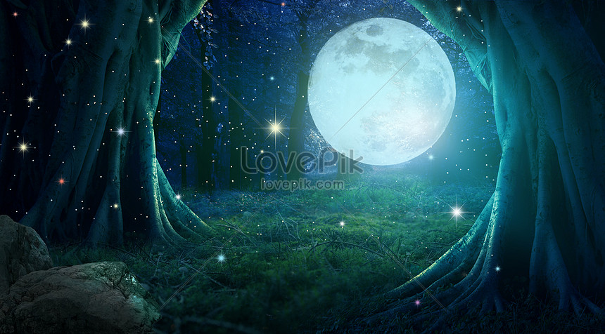 Bilder Zum Fantasy Wald Hintergrund Download Kreativ Id Psd Bilder Prf De Lovepik Com