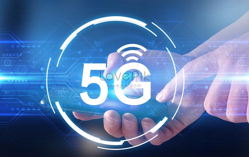 F g technology. Технология 5g.