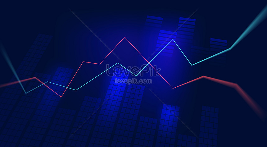 Financial stock market background creative image_picture free download  