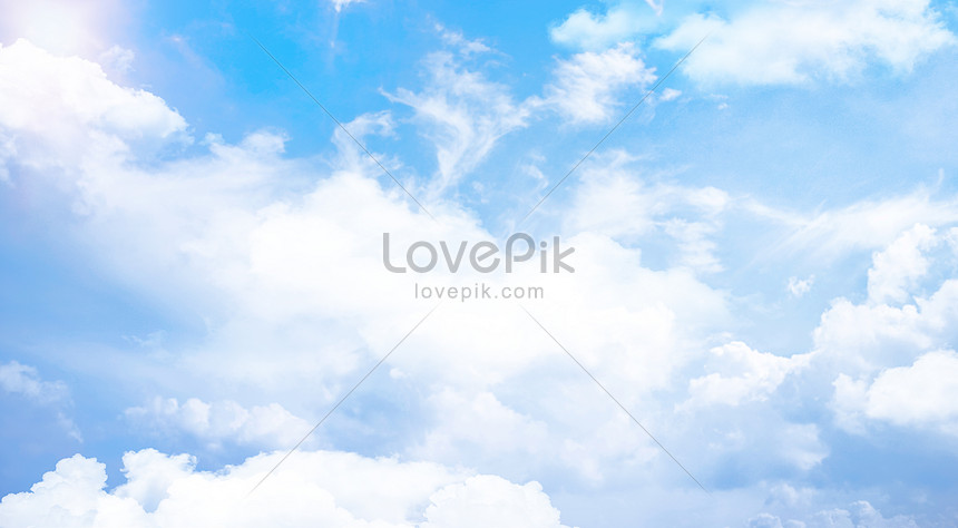 Asul Na Langit At Puting Ulap Sa Background Larawan Numero Ng Mga Background Format Ng Larawan Psd Ph Lovepik Com