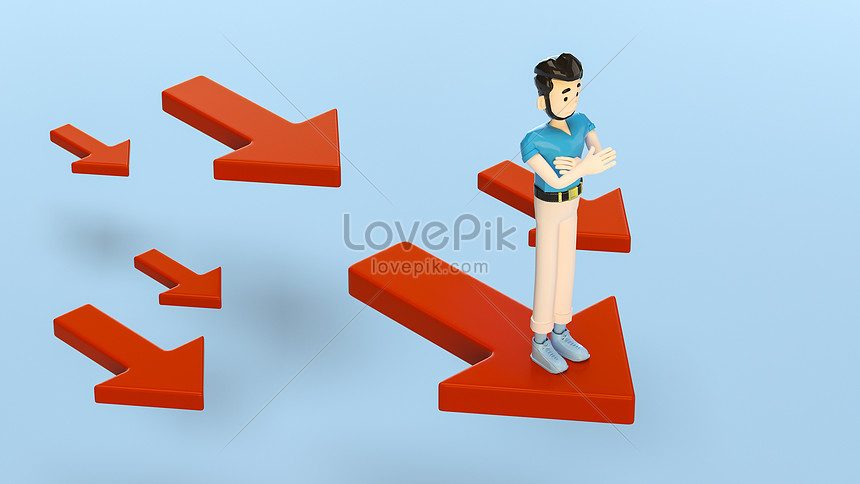 Lovepik صورة C4d 401748881 Id خلاق بحث صور مشهد الأعمال الكرتونية ثلاثية الأبعاد