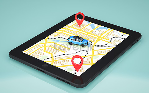 Positioning navigation creative image_picture free download 401734648 ...