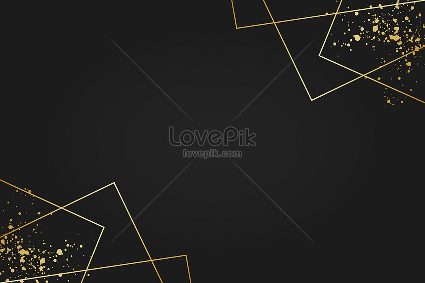 Simple Black Gold Background Download Free | Banner Background Image on  Lovepik | 401754527