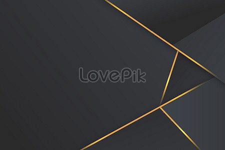 Black Gold Geometric Background Download Free | Banner Background Image ...