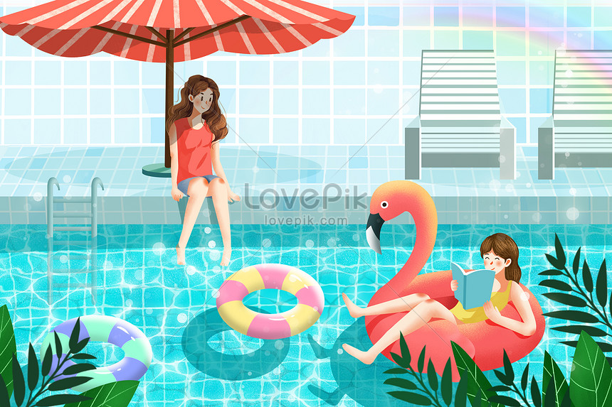 Summer Swimming Mobile Wallpaper Images Free Download on Lovepik