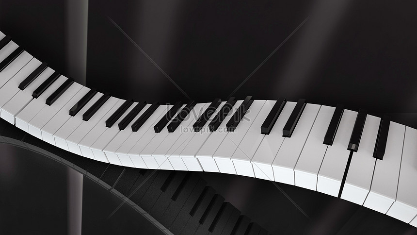 Hình nền đàn Piano đen trắng: \