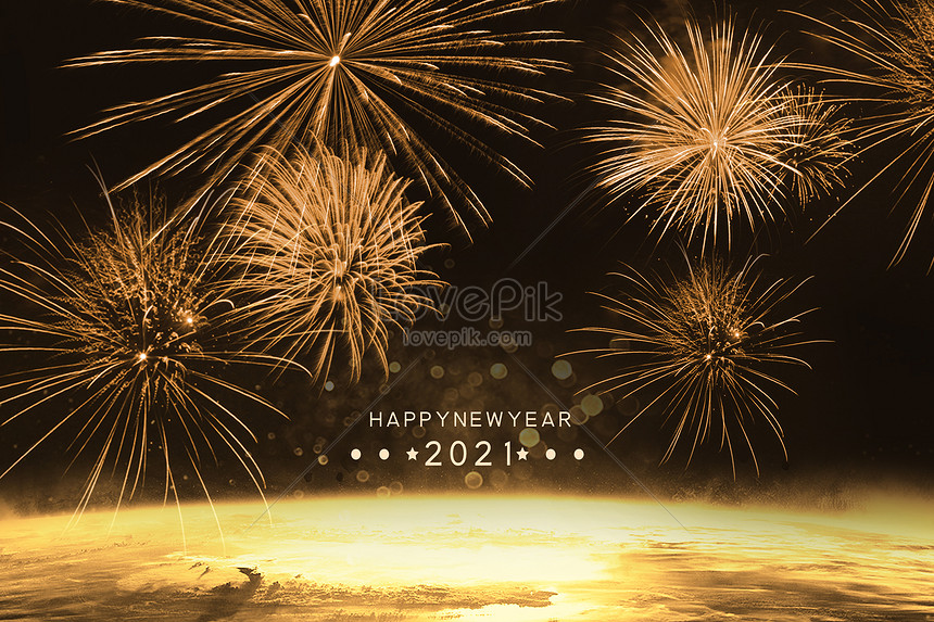 2021 New Year Fireworks Download Free | Banner Background Image on Lovepik  | 401867818