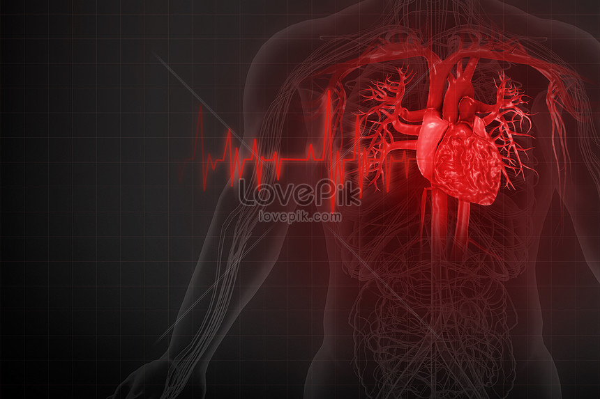Human heart disease creative image_picture free download  