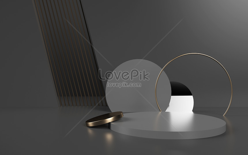 Black gold booth background creative image_picture free download 401931448_lovepik.com