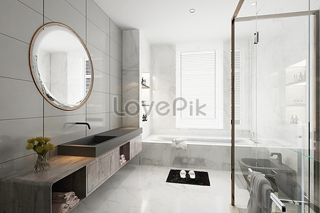 Modern bathroom creative image_picture free download 401522416_lovepik.com