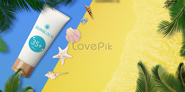 Sunscreen Skin Care Poster Template Image Picture Free Download 