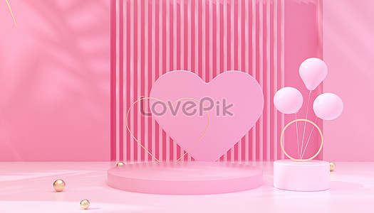 Pink Love Background Images, HD Pictures For Free Vectors & PSD Download -  