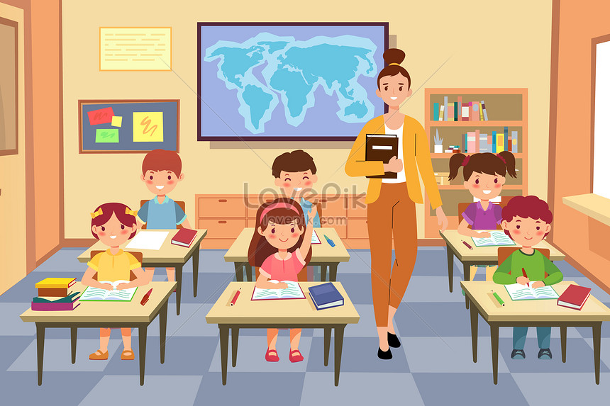 Classroom Vectors & Illustrations for Free Download