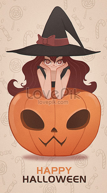 Póster De Halloween Calabaza Bruja Fondos De Pantalla Móviles | PSD  ilustraciones imagenes descarga gratis - Lovepik