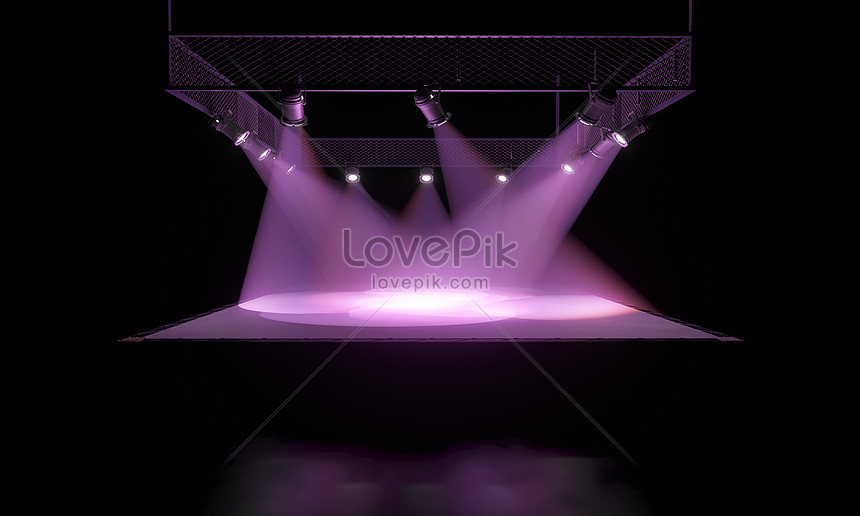Stage lighting scene creative image_picture free download 402027573 ...