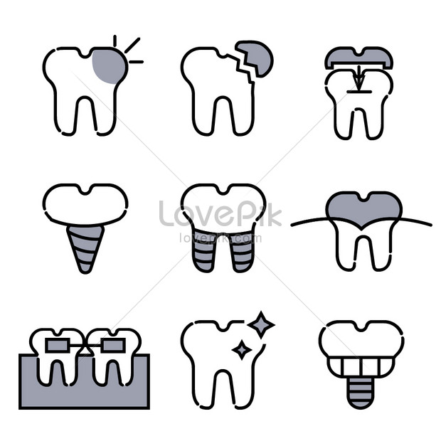 ícone de dente png