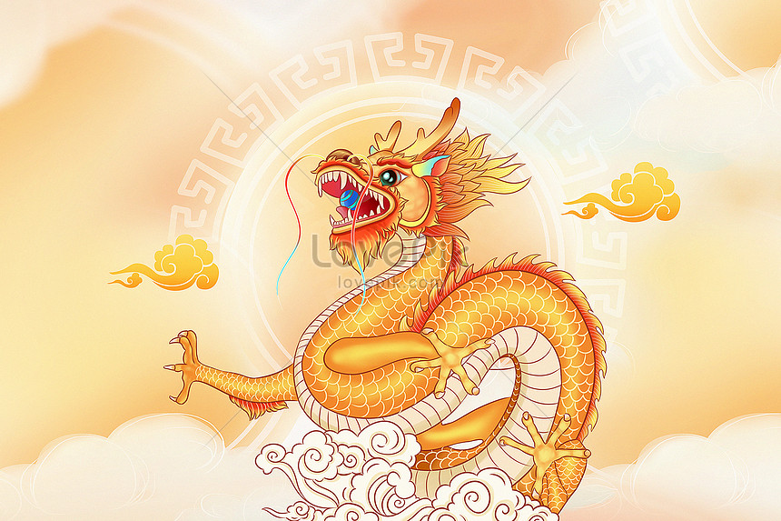 Hình Nền Rồng Hình Nền Vàng Trung Quốc | Nền JPG Tải xuống miễn phí -  Pikbest