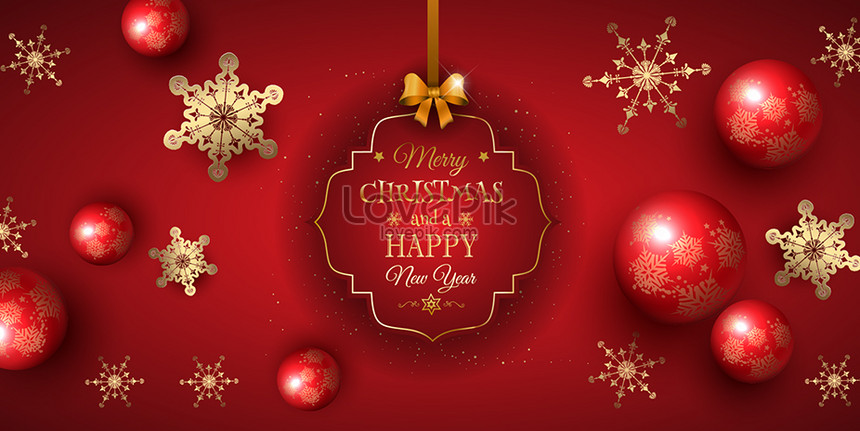 Merry Christmas And Happy New Year Background Download Free | Banner  Background Image on Lovepik | 450002374