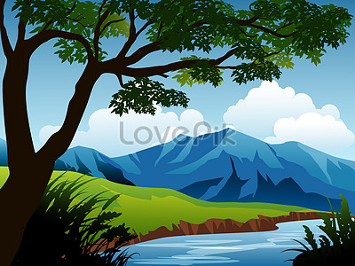 River Cartoon Background Images, 46000+ Free Banner Background Photos ...