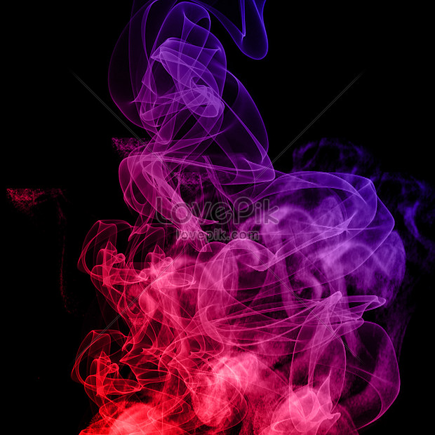 Pink and purple smoke effect creative image_picture free download  