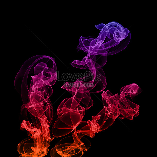 Colorful smoke explode effect background creative image_picture free  download 