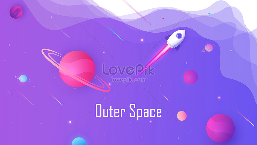 Hãy khám phá không gian vô tận với Vector không gian ngoài màu tím! Với những đường nét tinh tế và tuyệt đẹp của nó, bạn sẽ cảm nhận những cung bậc cảm xúc tuyệt vời khi đắm chìm vào vô vàn ngôi sao và hành tinh xa xôi.