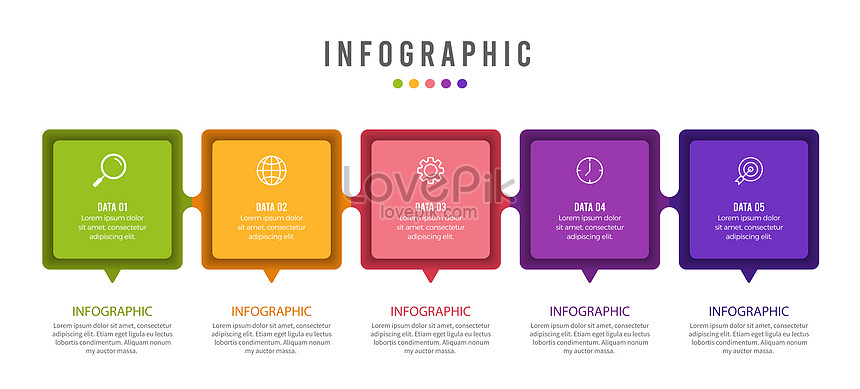 การออกแบบเวกเตอร์ Infographic รายงานข้อมูล ดาวน์โหลดรูปภาพ (รหัส)  450013041_ขนาด 1.1 Mb_รูปแบบรูปภาพ Eps _Th.Lovepik.Com