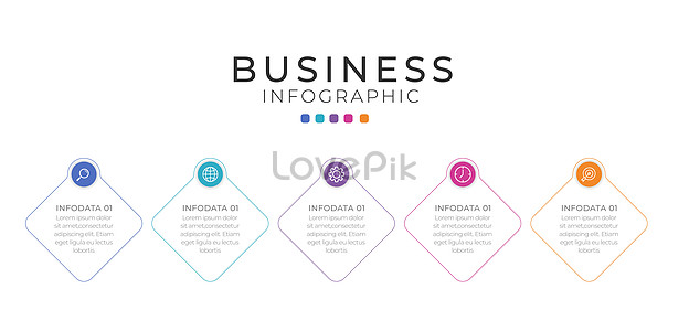 Presentation business infographic vector illustration image_picture ...