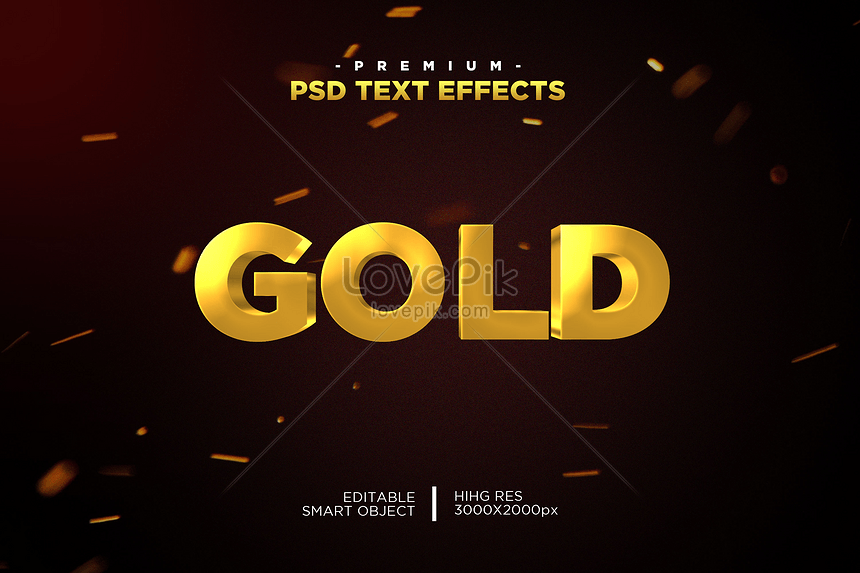 ảnh Thiết Kế Hiệu ứng Phông Chữ 3d Gold Text Style PNG, hiệu ứng văn bản png, phông chữ nghệ thuật png, thiết kế phông chữ png