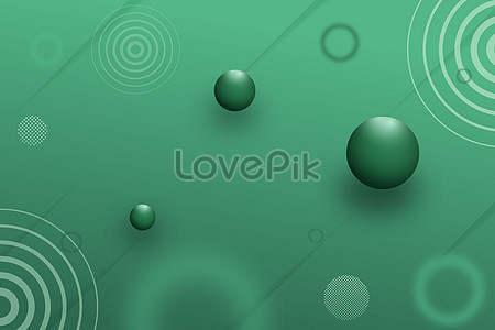 green background 3d