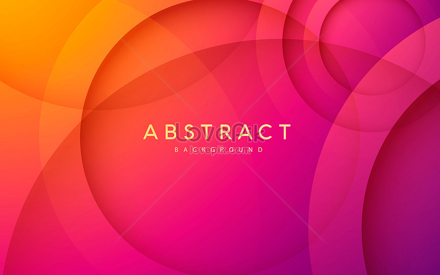 Abstract 3d Circle Papercut Layer Gradient Banner Background Backgrounds Image Picture Free Download Lovepik Com