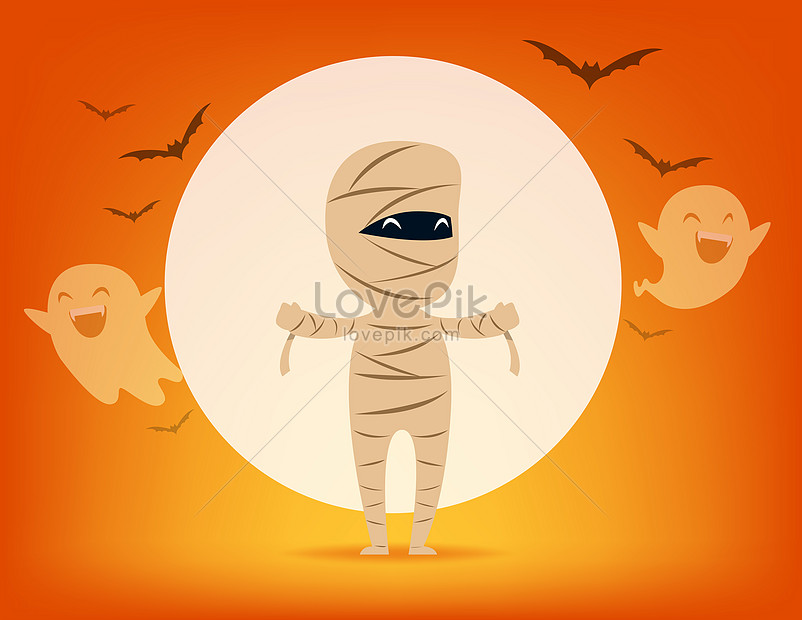 Cute mummy illustration image_picture free download 