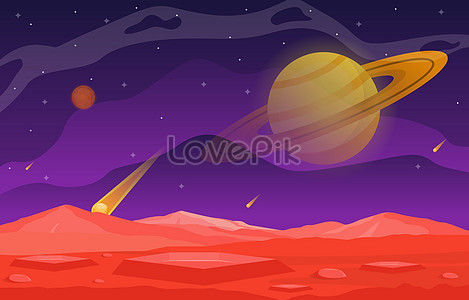 Science and technology space background illustration image_picture free ...
