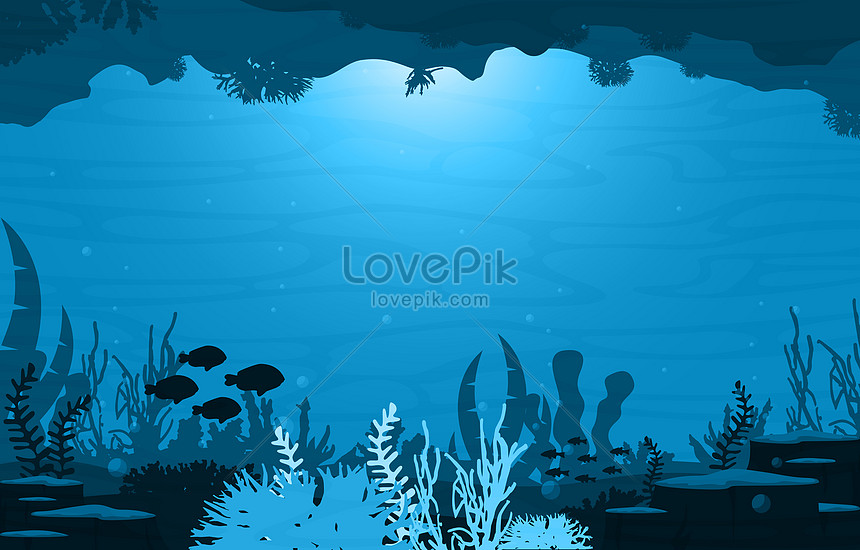 Cá Véc Tơ Xanh Và Cảnh Quan Thực Vật Biển Dưới Biển Hình ảnh | Định dạng  hình ảnh JPG,EPS 450044011