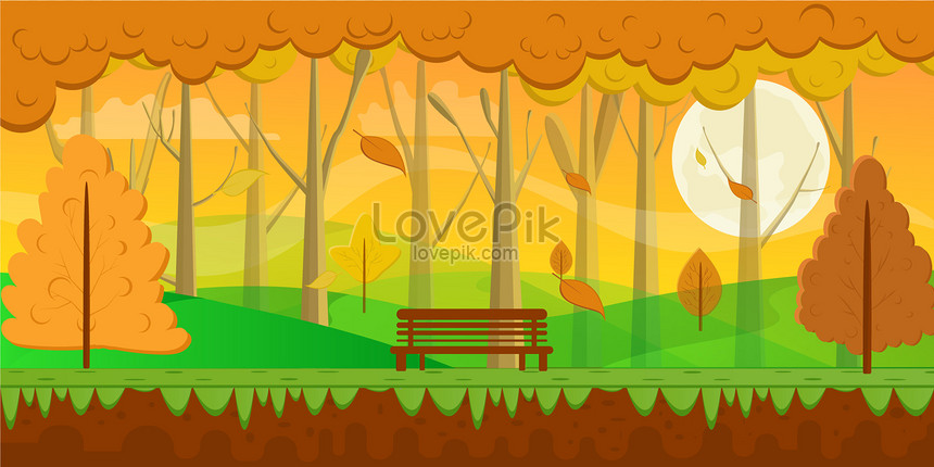 背景イラストベクトルの森の背景イメージ 図 Id Prf画像フォーマットeps Jp Lovepik Com